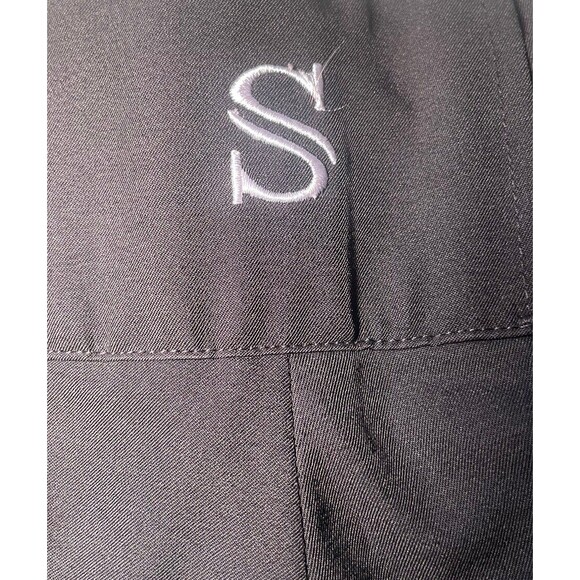 Smitty Solid Black Premium Knit Polyester Spandex Football Referee Shorts 40 - Picture 4 of 5